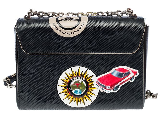 LOUIS VUITTON Twist Black Leather Bag - 102162 - view 4