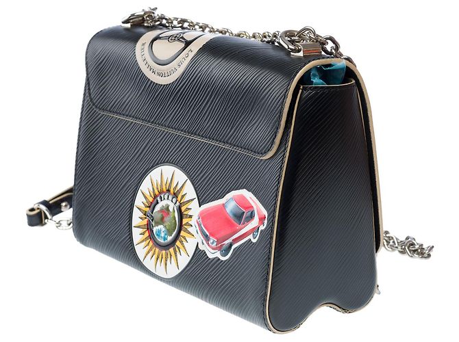 LOUIS VUITTON Twist Black Leather Bag - 102162 - view 6
