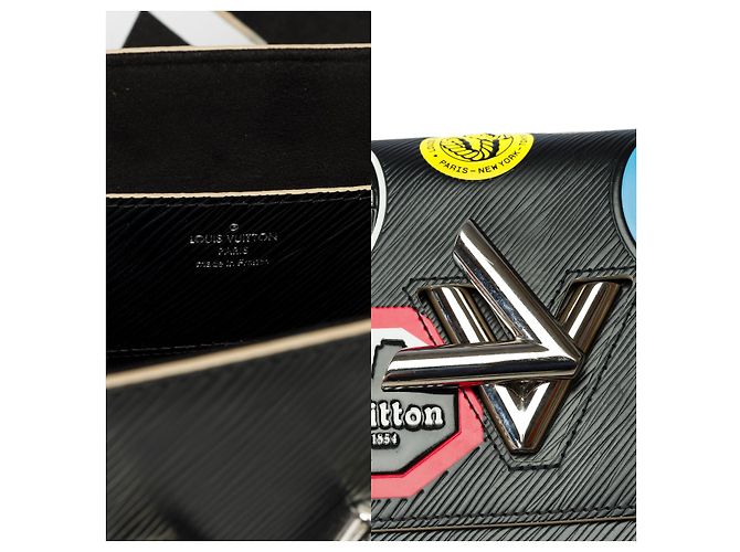 LOUIS VUITTON Twist Black Leather Bag - 102162 - view 7