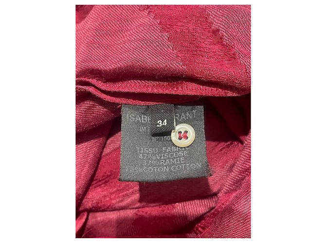 ISABEL MARANT Kleider T.FR 34 Viskose Bordeaux - Ansicht 7