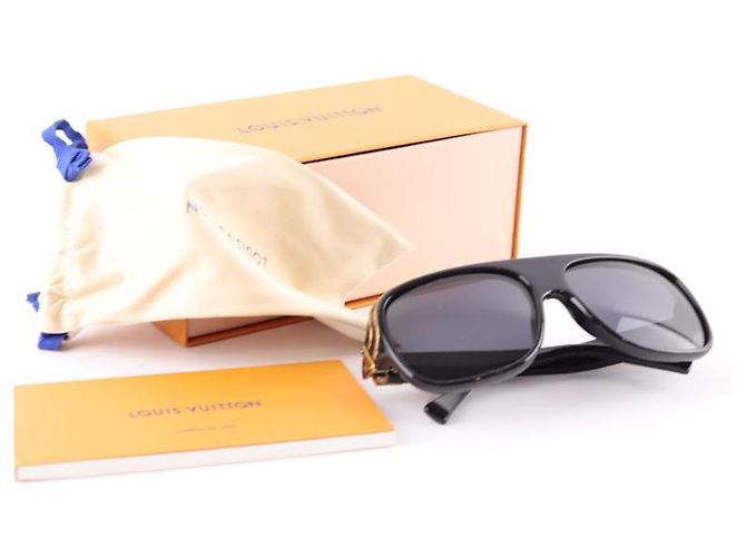 Louis Vuitton Gafas de sol negras Negro - vista 4