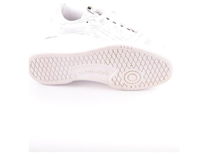Reebok Leder-Sneaker Weiß - Ansicht 4