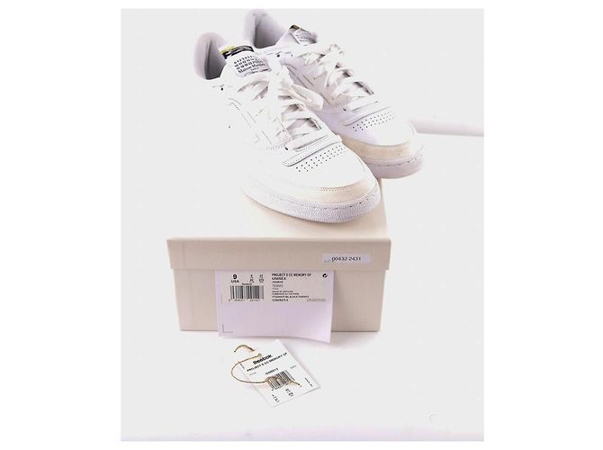 Reebok Leder-Sneaker Weiß - Ansicht 5