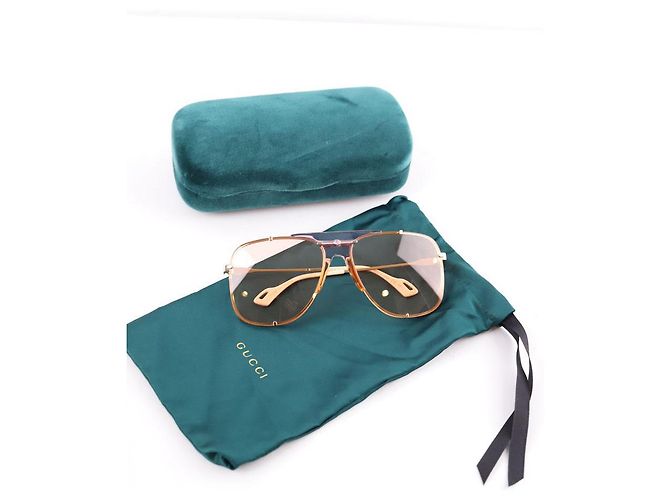 Gucci Gafas de sol rosas - vista 4