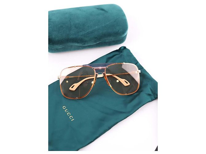 Gucci Gafas de sol rosas - vista 5