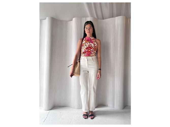 SéZane Top halter floral Sezane Multicolor - vista 2