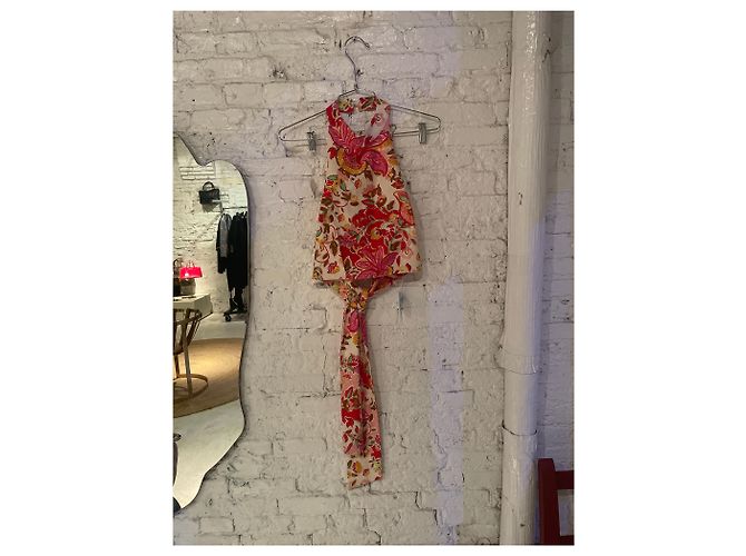 SéZane Top halter floral Sezane Multicolor - vista 5