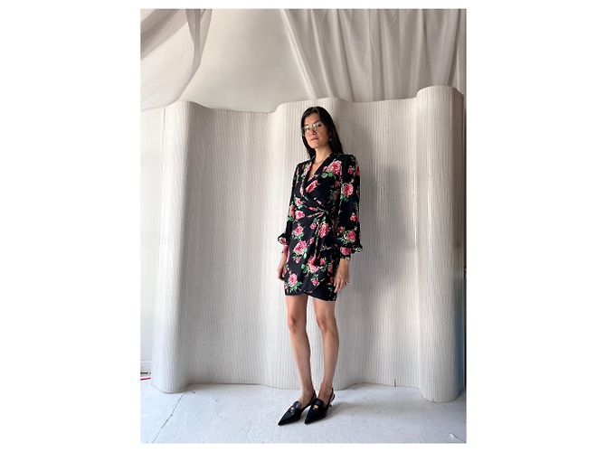Emanuel Ungaro Blumenkleid aus Polyester Mehrfarben - Ansicht 3