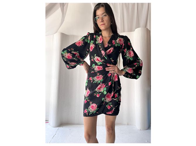 Emanuel Ungaro Blumenkleid aus Polyester Mehrfarben - Ansicht 5