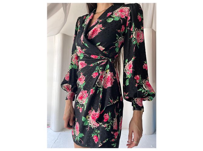Emanuel Ungaro Blumenkleid aus Polyester Mehrfarben - Ansicht 6