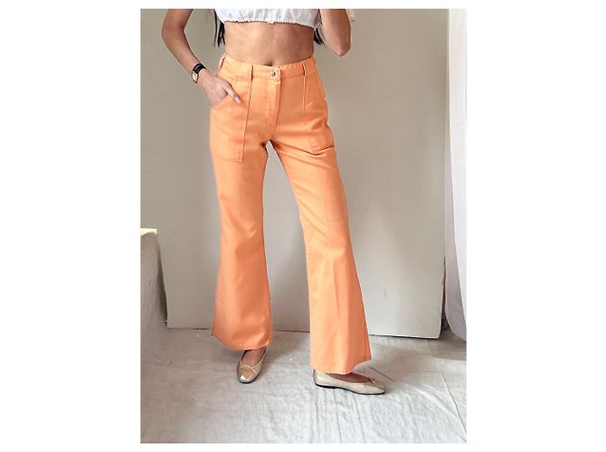 Junya Watanabe Denim tangerine vintage Maverick Arancione - vista 2