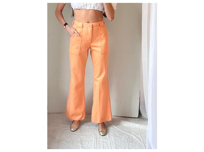 Junya Watanabe Denim tangerine vintage Maverick Arancione - vista 4