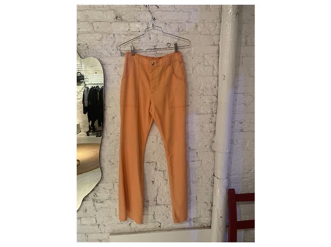 Junya Watanabe Denim tangerine vintage Maverick Arancione - vista 7