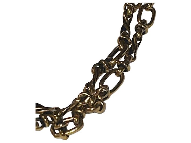 Collana a serpente in perle di vetro bianche vintage autentica Alexander McQueen - vista 7
