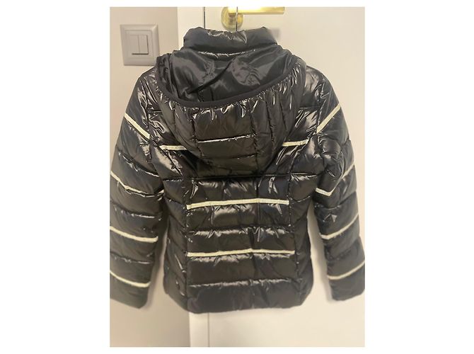 Chaqueta Emporio Armani de algodón azul oscuro - vista 3