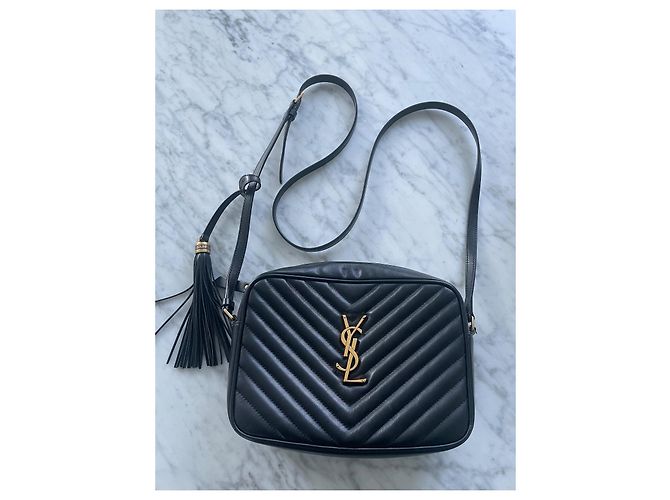 Loulou Borsa a mano Yves Saint Laurent in pelle nera Nero - vista 2