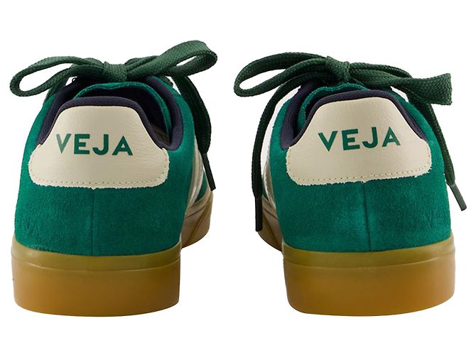 Baskets Campo Bold - Veja - Cuir - Vert - vue 3