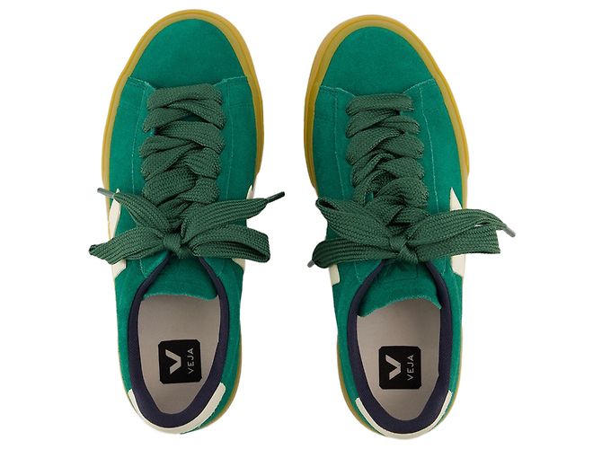 Baskets Campo Bold - Veja - Cuir - Vert - vue 4