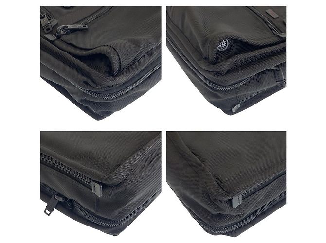 Tumi Alpha Briefcase Organizzatore per Computer Espandibile Nero - vista 3