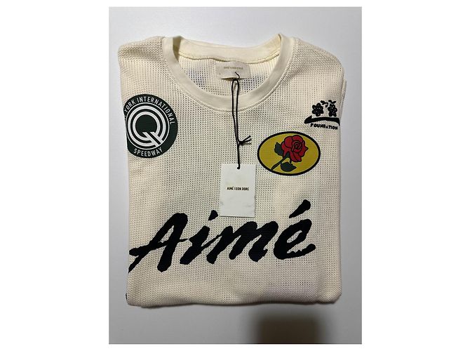 Aime Maglia Aimé Leon Dore Bianco sporco - vista 6