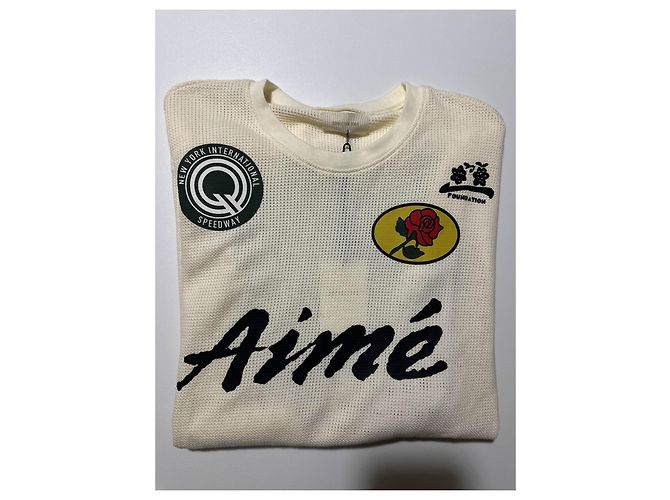 Aime Maglia Aimé Leon Dore Bianco sporco - vista 7
