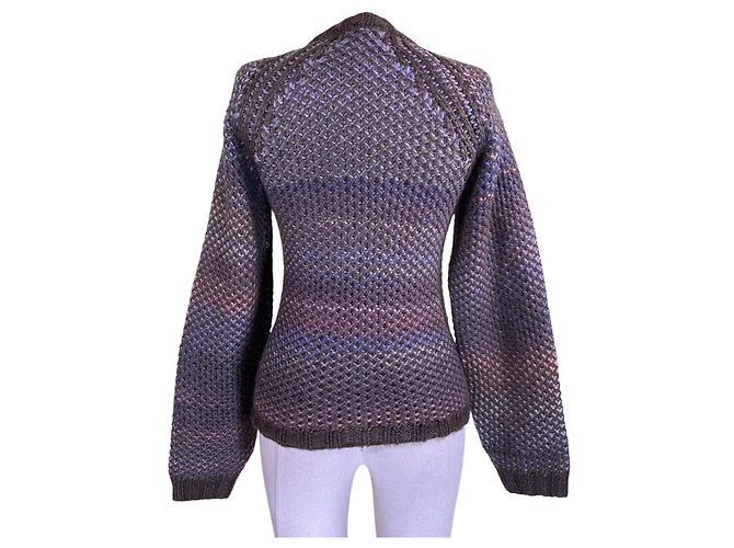 Henrik Vibskov Häkelstrick Pullover Wolle mehrfarbig Mehrfarben - Ansicht 4