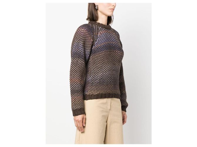 Henrik Vibskov Häkelstrick Pullover Wolle mehrfarbig Mehrfarben - Ansicht 6