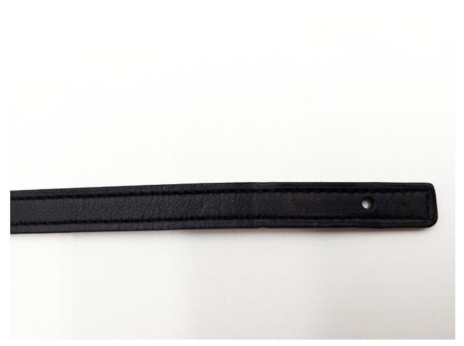 Constance Hermès Hermes 13mm Reversible Leather Belt Black - view 6