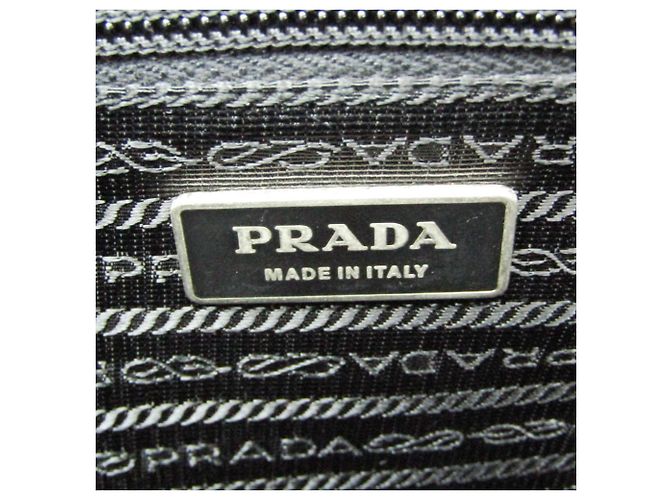 Prada Tessuto Umhängetasche Schwarz - Ansicht 16