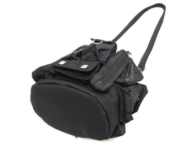 Freeman Porter Porter Studded Drawstring Shoulder Bag Black - view 2