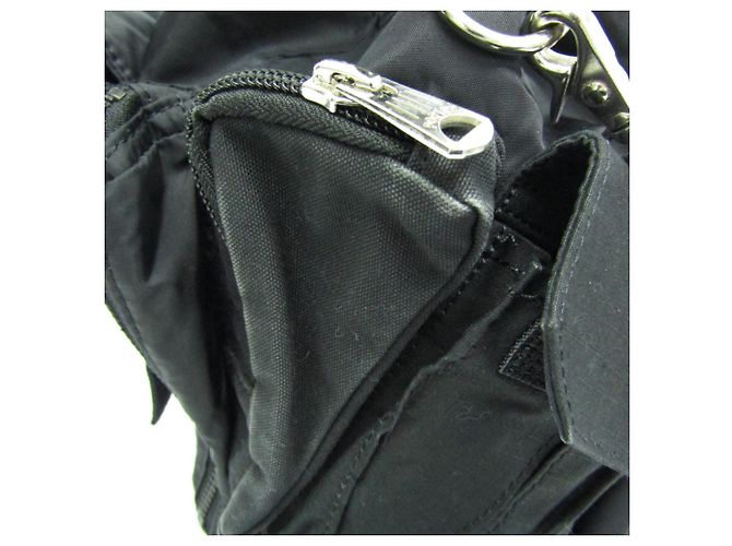 Freeman Porter Porter Studded Drawstring Shoulder Bag Black - view 7