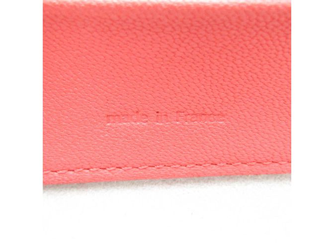 Louis Vuitton Leather Pen Case in Coral Pink - view 12