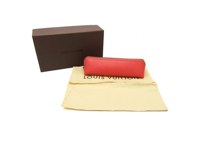 Louis Vuitton Leather Pen Case in Coral Pink - view 14