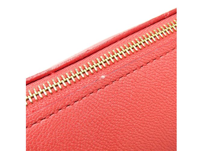 Louis Vuitton Leather Pen Case in Coral Pink - view 7