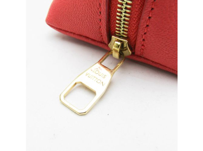 Louis Vuitton Leather Pen Case in Coral Pink - view 9