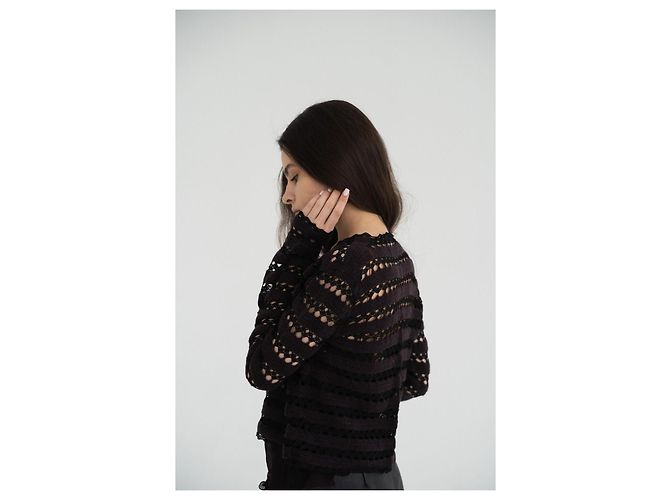 CHANEL 02A 2002-2003 Herbst RTW Cardigan / Top Set Karl Lagerfeld Mehrfarben - Ansicht 10