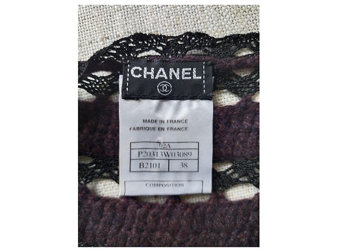 CHANEL 02A 2002-2003 Herbst RTW Cardigan / Top Set Karl Lagerfeld Mehrfarben - Ansicht 12