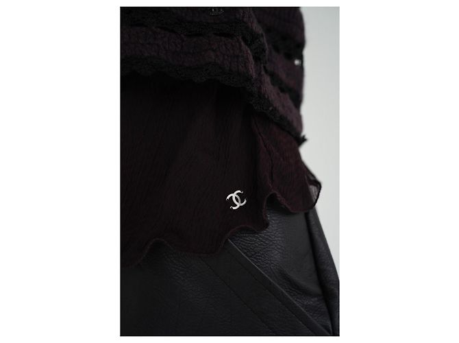 CHANEL 02A 2002-2003 Herbst RTW Cardigan / Top Set Karl Lagerfeld Mehrfarben - Ansicht 7