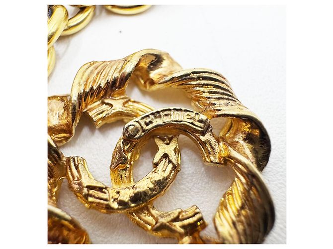 Cambon Chanel Vintage Gold-Toned Quadruple Chain Necklace Belt Gold hardware - Ansicht 2