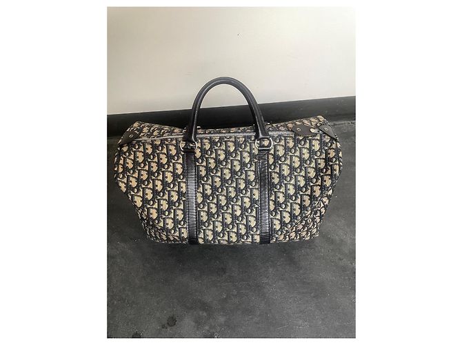 Christian Dior Borsa da viaggio Dior Boston Trotter 40 Beige - vista 2