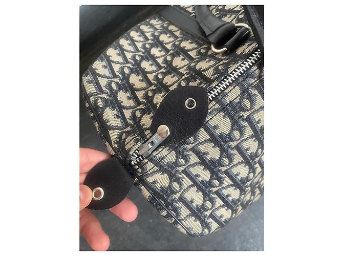 Christian Dior Borsa da viaggio Dior Boston Trotter 40 Beige - vista 3