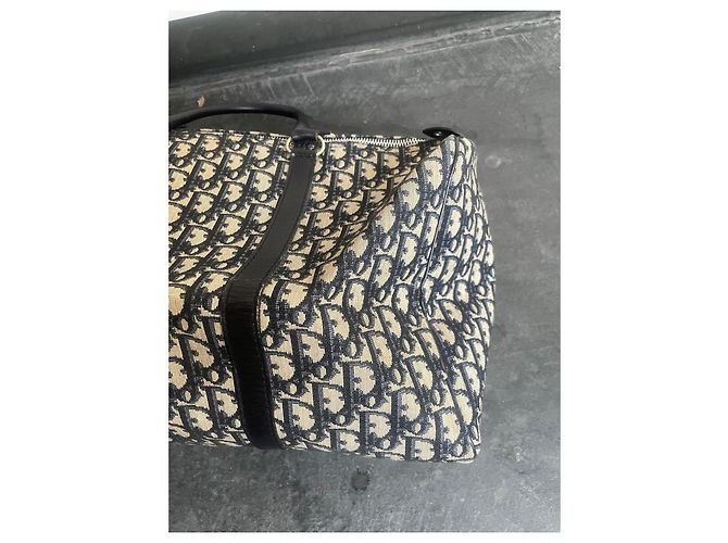 Christian Dior Borsa da viaggio Dior Boston Trotter 40 Beige - vista 4