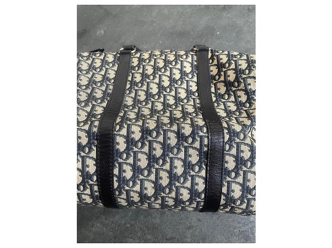 Christian Dior Borsa da viaggio Dior Boston Trotter 40 Beige - vista 6