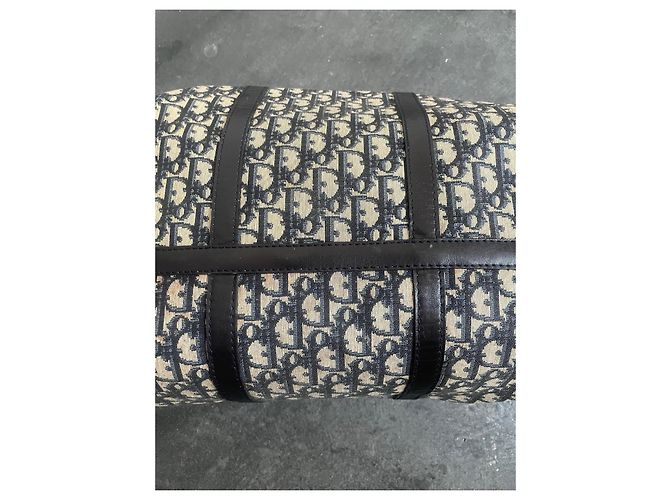 Christian Dior Borsa da viaggio Dior Boston Trotter 40 Beige - vista 7