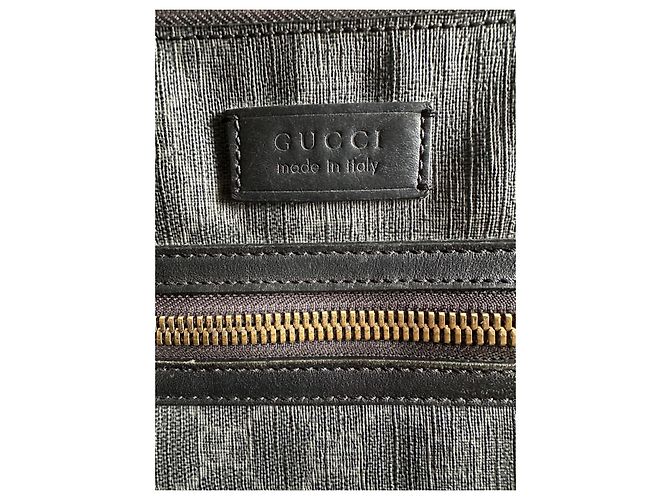 Borsa a tracolla Gucci Messenger nera in tessuto Nero - vista 12