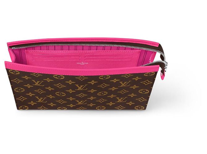 Louis Vuitton LV Pochette Voyage MM macassar rosa - vista 2