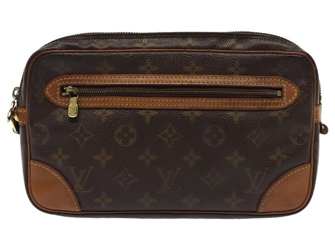 LOUIS VUITTON Monogram Marly Dragonne GM Borsa Clutch M51825 LV Auth th5332 Monogramma - vista 13