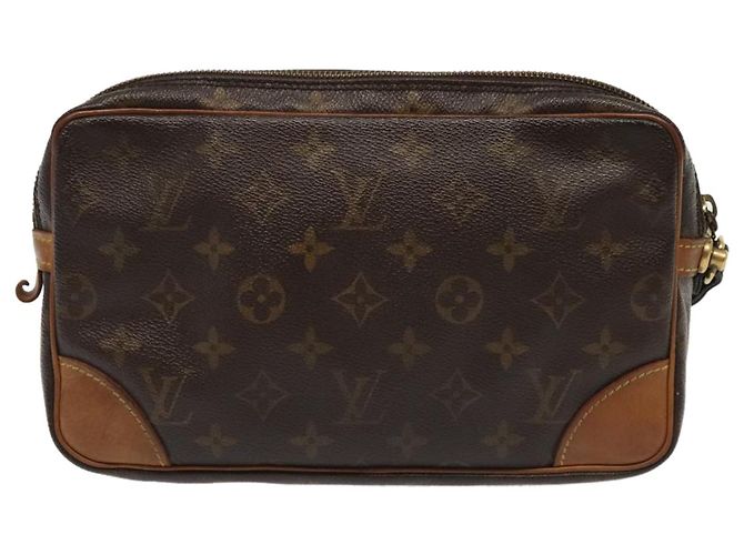 LOUIS VUITTON Monogram Marly Dragonne GM Borsa Clutch M51825 LV Auth th5332 Monogramma - vista 2