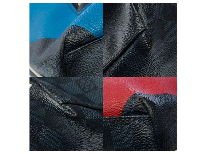 Borsa LOUIS VUITTON in Tela Grigia - 102163 Grigio - vista 10