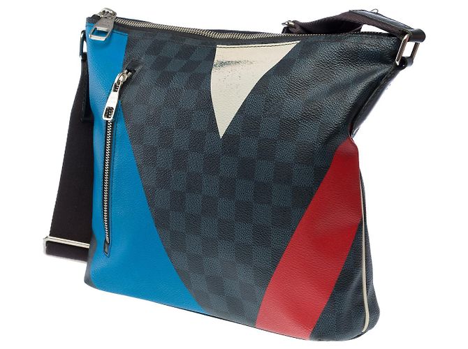Borsa LOUIS VUITTON in Tela Grigia - 102163 Grigio - vista 4